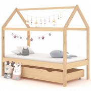 Detská posteľ 80x160 borovica Dekorhome