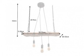 Závesná lampa IDAIA Dekorhome