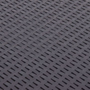 Záhradný odkladací stolík plast Dekorhome