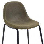 Barové stoličky 6ks textil / kov Dekorhome