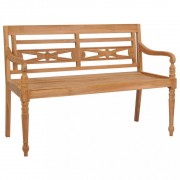 Záhradná lavica BATAVIA 150 cm teak Dekorhome