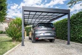 Kovový prístrešok / carport 316 x 502 cm Dekorhome