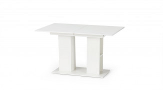 Jedálenský stôl rozkladací KORNEL biela