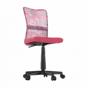 Detská stolička GOFY ružová / čierna