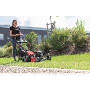 Scheppach MS 150-46 E multifunkční travní sekačka 4v1 s pojezdem a elektrostartem