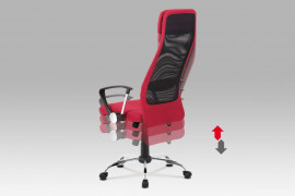 Kancelárska stolička KA-V206 látka / chróm