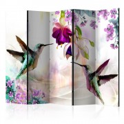 Paraván Hummingbirds and Flowers Dekorhome