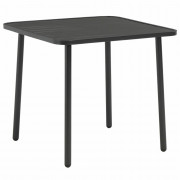 Záhradný bistro set 3 ks tmavosivá