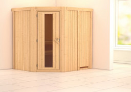 Interiérová fínska sauna 196 x 170 cm Dekorhome