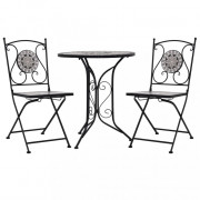 Mozaikový bistro set 3 ks keramika Dekorhome