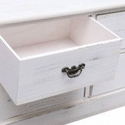Úložná lavica so 6 zásuvkami masívne drevo Dekorhome