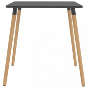Jedálenský set 2+1 buk / látka / plast Dekorhome