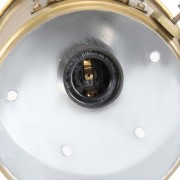 Stojaca lampa kov / drevo Dekorhome