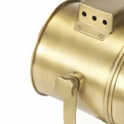 Stojaca lampa kov / drevo Dekorhome