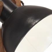 Stojacia lampa 3 ks kov / drevo Dekorhome