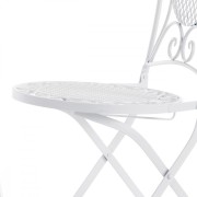 Záhradný bistro set 3 ks JF2236 biela