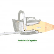 Riwall PRO RPCS 5545 řetězová pila s benzinovým motorem