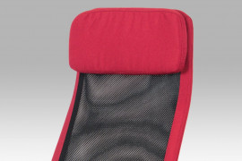 Kancelárska stolička KA-V206 látka / chróm