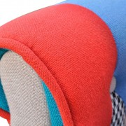 Kreslo viacfarebný patchwork Dekorhome