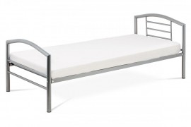 Posteľ BED-1900 SIL 90x200 cm sivá