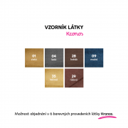 Sedacia súprava rozkladacia LAMORA U sivohnedá taupe