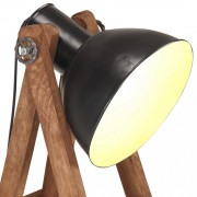 Stojacia lampa 3 ks kov / drevo Dekorhome