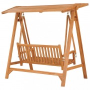 Záhradná hojdačka 170 / 114 cm teak Dekorhome