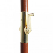 Slnečník s drevenou tyčou Ø 300 cm Dekorhome