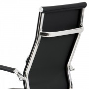 Kancelárska stolička KA-Z305 BK čierna / chróm