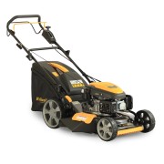 Riwall PRO RPM 5155 V PRO multifunkční travní sekačka 4 v 1 s benzinovým motorem a variabilním pojez
