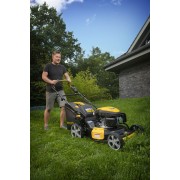 Riwall PRO RPM 5155 V PRO multifunkční travní sekačka 4 v 1 s benzinovým motorem a variabilním pojez