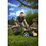 Riwall PRO RPM 5155 V PRO multifunkční travní sekačka 4 v 1 s benzinovým motorem a variabilním pojez