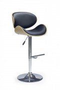 Barová stolička H-44 preglejka / ekokoža / kov