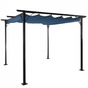 Pergola so sťahovacou strechou 3x3m WH9976 Dekorhome