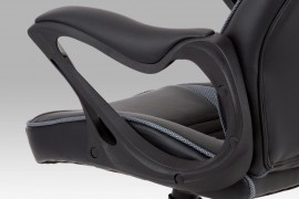 Kancelárska stolička KA-G406 ekokoža / látka / plast