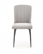 Jedálenská stolička K428 sivá / čierna