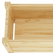 Záhradný kvetináč 2 ks borovice Dekorhome
