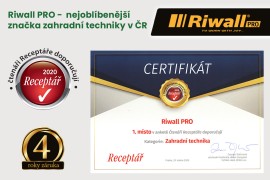 Riwall PRO RPMT 520 krovinorez s benzínovým motorom 4 v 1