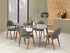 Jedálenský stôl rozkladací RUTEN šedý