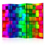 Paraván Colourful Cubes Dekorhome