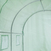 Fóliovník 3,5 x 2 x 2 m zelený Dekorhome