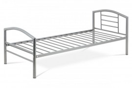 Posteľ BED-1900 SIL 90x200 cm sivá