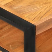 Konferenčný stolík drevo / kov Dekorhome
