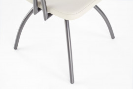 Jedálenská stolička K298 svetlosivá