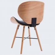 Jedálenská stolička 2 ks ohýbané drevo Dekorhome