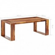 Jedálenský stôl sheesamové drevo Dekorhome