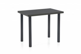 Jedálenský stôl MODEX 2 90 MDF / čierna oceľ