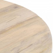 Jedálenský stôl rozkladacie mangovníkové drevo Dekorhome