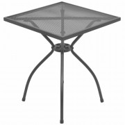 Záhradný bistro set 3 ks antracit Dekorhome