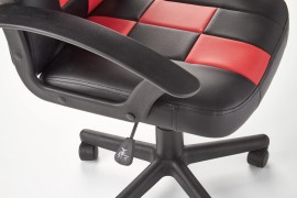 Detská stolička STORM čierna / červená